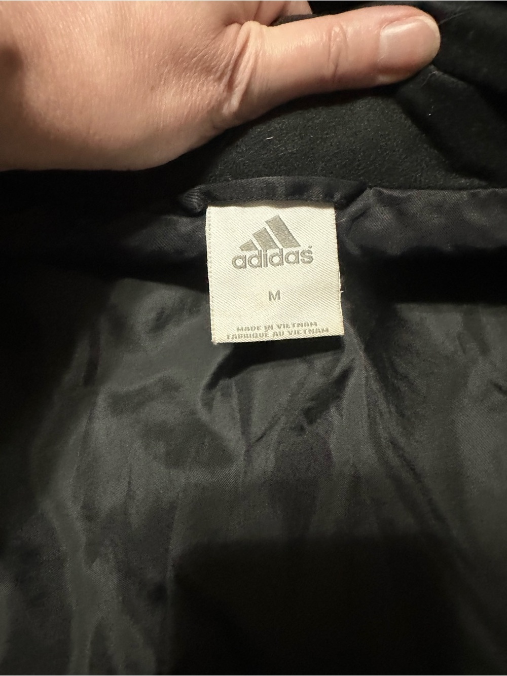 Adidas Black Quilted Belted Puffer Coat with Hood - Picture 10 of 14
